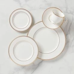 Cheapest ⌛ Lenox Federal Gold™ 5-piece Place Setting 🌟