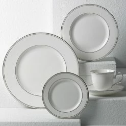 Flash Sale 🥰 Lenox Federal Platinum™ 5PC Place Setting 🛒 -lenox Sales Store 100291602 wHR