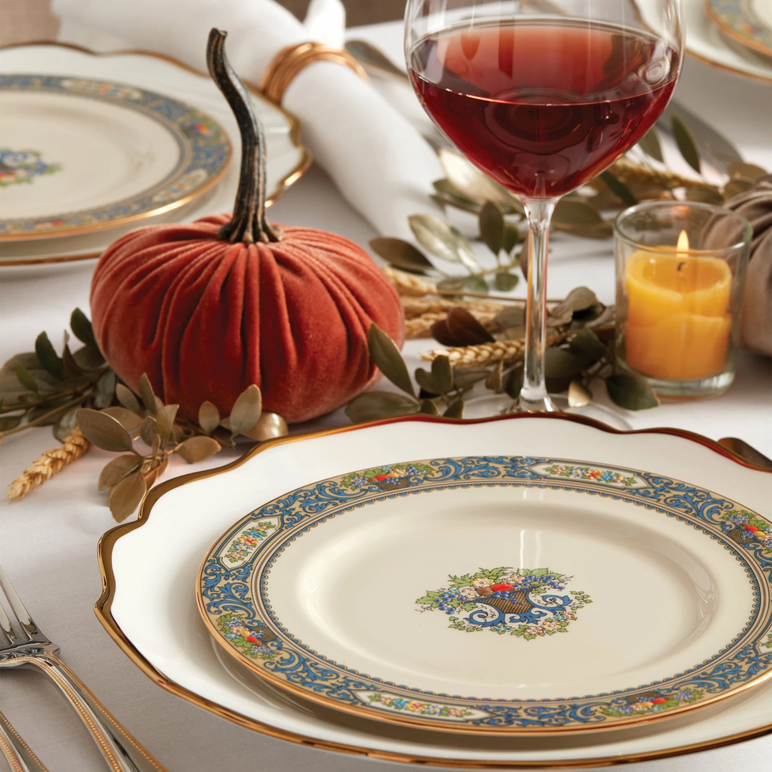 Discount ❤️ Lenox Autumn® Salad Plate 👏 4 Discount ❤️ Lenox Autumn® Salad Plate 👏 - Image 2