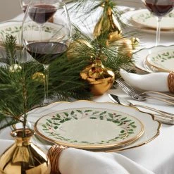 Flash Sale 🤩 Lenox Holiday Salad Plate 🎁 -lenox Sales Store 146504010