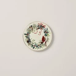 Cheap 🌟 Lenox Winter Greetings Bread Plate 🧨