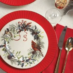 Promo 💯 Lenox Winter Greetings 5-Piece Place Setting 💯 -lenox Sales Store 185591602 w2