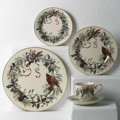 Promo 💯 Lenox Winter Greetings 5-Piece Place Setting 💯 -lenox Sales Store 185591602 wHR