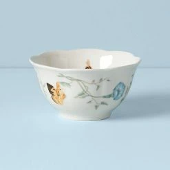 New 🔥 Lenox Butterfly Meadow Rice Bowl ⌛