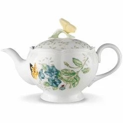 Outlet ⭐ Lenox Butterfly Meadow Teapot 🌟 -lenox Sales Store 6083927 wHR ca5ff0c4 8071 43dd 87bb e6b28220d399