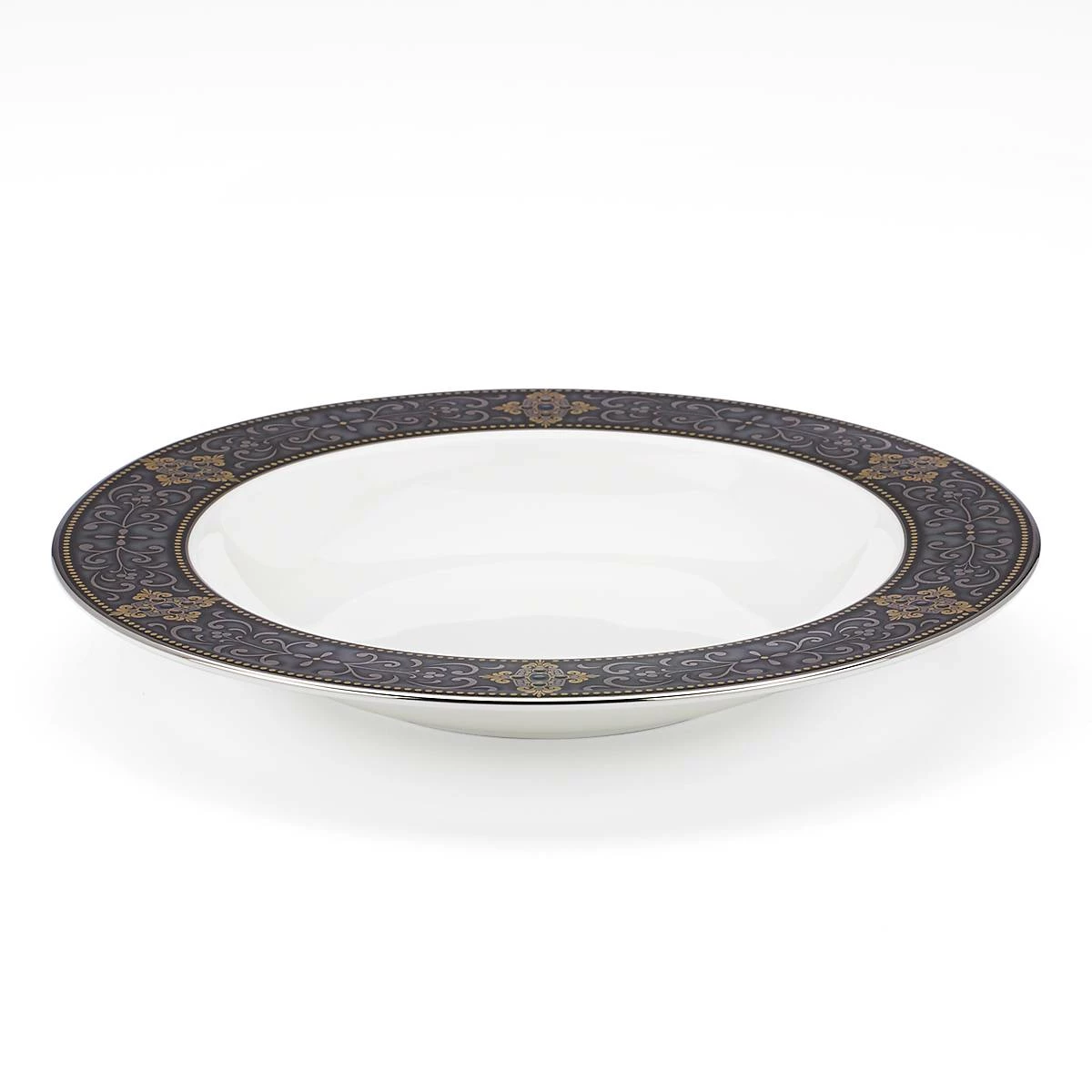 Flash Sale 😍 Lenox Vintage Jewel® Rimmed Bowl 💯 4 Flash Sale 😍 Lenox Vintage Jewel® Rimmed Bowl 💯 - Image 2