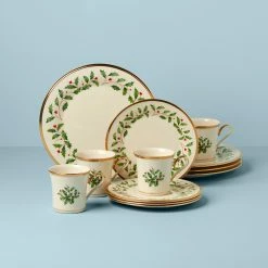 Hot Sale π Lenox Holiday 12-Piece Plate & Mug Set π