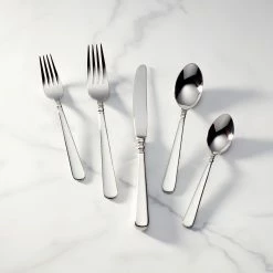 Coupon 😍 Lenox Pearl Platinum 20-Piece Flatware Set 😍