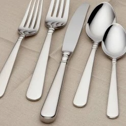 Hot Sale 🔥 Lenox Pearl Platinum™ 5-piece Place Setting 🧨 -lenox Sales Store 6199160 w1 378b5615 ac50 48cb bf4b 74ecdfa62439