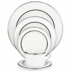 Cheap 🛒 Kate Spade Library Lane 5-piece Place Setting 🧨 -lenox Sales Store 6255236 w1 69d4cabc 62d2 45c9 94fb 6ecddcaa5fba