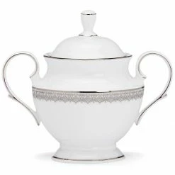 Outlet ✔️ Lenox Lace Couture™ Sugar Bowl 🧨