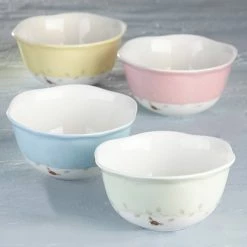 Wholesale 😉 Lenox Butterfly Meadow ® 4-piece Dessert Bowl Set 🎁 -lenox Sales Store 791720 w1 89cc7d65 ba1b 4c65 a018 d8b92828d2a6