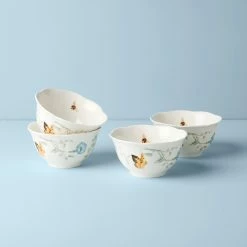 Wholesale 🌟 Lenox Butterfly Meadow 4-Piece Rice Bowl Set 🛒