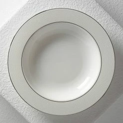 Promo 🧨 Lenox Opal Innocence Stripe™ Rimmed Bowl 🛒 9 Promo 🧨 Lenox Opal Innocence Stripe™ Rimmed Bowl 🛒 -lenox Sales Store 806497 w1