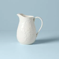 New ⌛ Lenox Opal Innocence Carved™ Pitcher 🤩