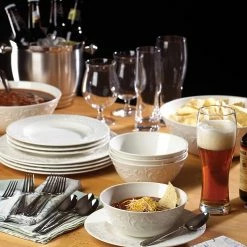 New ✔️ Lenox Opal Innocence Carved™ 4-piece Place Setting 🎁 -lenox Sales Store 806686 w2