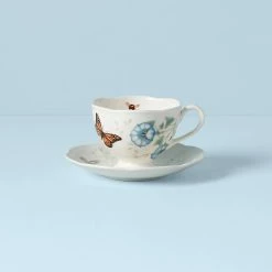 Best deal 🔔 Lenox Butterfly Meadow Monarch Cup and Saucer 🔥