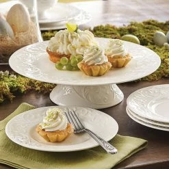 Best reviews of 🌟 Lenox Opal Innocence Carved 4-pc 7" Dessert Plate Set 😀 -lenox Sales Store 813880 w1 52c09687 7c87 41b4 89c6 b99a7257fc6a