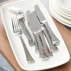 Outlet π Lenox Portola 65-Piece Flatware Set 𧨠8 Outlet π Lenox Portola 65-Piece Flatware Set 𧨠-lenox Sales Store 815486 w12