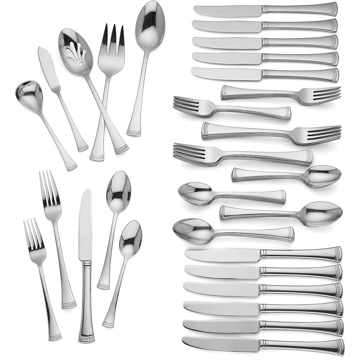 Outlet π Lenox Portola 65-Piece Flatware Set 𧨠4 Outlet π Lenox Portola 65-Piece Flatware Set 𧨠- Image 2
