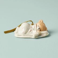 Deals ⭐ Lenox Baby's First Cuddles & Hugs Bear Ornament 🤩