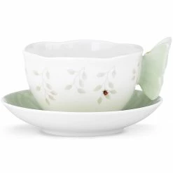 Best reviews of 🌟 Lenox Butterfly Meadow Figural Green Cup and Saucer 🎁 -lenox Sales Store 817135 wHR 60810355 1a34 4158 a7a3 834c1469b565