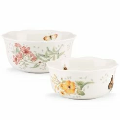 Flash Sale 🌟 Lenox Butterfly Meadow® 2-piece Nesting Bowl Set 🔔 -lenox Sales Store 820579 wHR 56a5a839 27cd 4a1a be71 820fb0344678