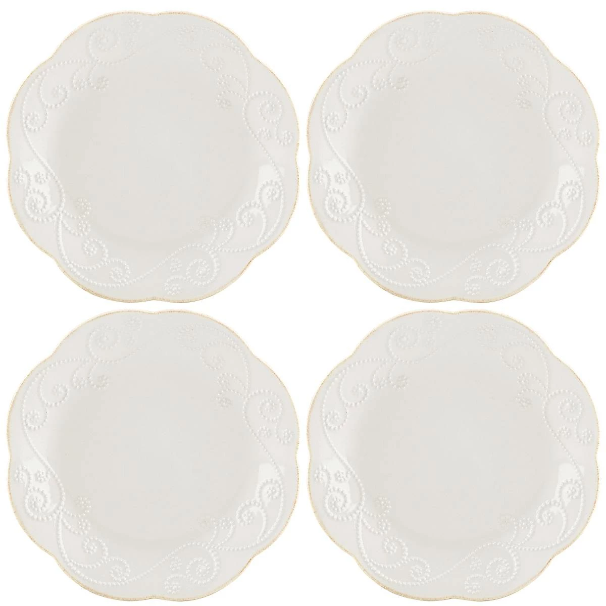 Coupon 🌟 Lenox French Perle White™ 4pc Dessert Plate Set ✨ 4 Coupon 🌟 Lenox French Perle White™ 4pc Dessert Plate Set ✨ - Image 2