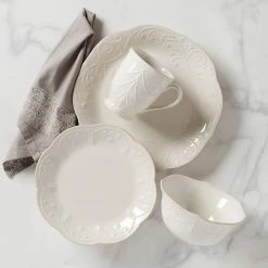 Deals 🥰 Lenox French Perle 4-Piece Place Setting 🌟 -lenox Sales Store 822967 w10 b70029b5 6996 4776 ab4b 31e5edd16f31
