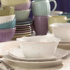Deals 🥰 Lenox French Perle 4-Piece Place Setting 🌟 -lenox Sales Store 822967 w5 3e4b81db 5db9 4a1e a025 62019e8ff99c