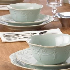 Deals 🥰 Lenox French Perle 4-Piece Place Setting 🌟 -lenox Sales Store 824431 w2 cb50134f 0b61 4935 b699 9683629a12ca