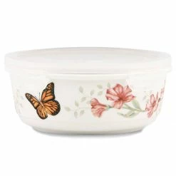Flash Sale 😍 Lenox Butterfly Meadow Serve & Store Container 🛒 -lenox Sales Store 824646 wHR 0ab80a1d df17 49bd b5b5 d99eaaf92a05