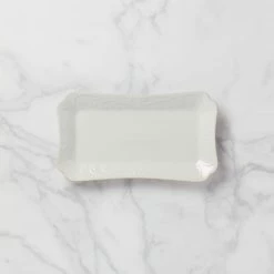 New 😀 Lenox French Perle White™ Hors D'oeuvres Tray 🤩