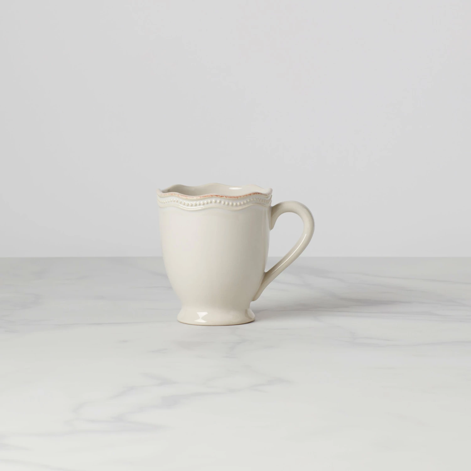 Discount π Lenox French Perle Bead β’ Mug π 3 Discount π Lenox French Perle Bead β’ Mug π