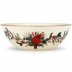 Best Pirce 🎁 Lenox Winter Greetings Serving Bowl ✨
