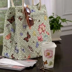 Best Sale 👏 Lenox Butterfly Meadow Thermal Travel Mug 🔔 -lenox Sales Store 837583 w2