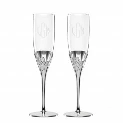 Wholesale 🎉 Lenox True Love 2-pc Toasting Flute Set 🔥 -lenox Sales Store 838178 LNP S23 LGM