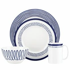 Brand new ✨ Kate Spade Charlotte Street East 4-piece Place Setting 🧨 -lenox Sales Store 844078 w1