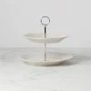 Buy π€© Lenox French Perle Whiteβ’ 2-tiered Server π 1 Buy π€© Lenox French Perle Whiteβ’ 2-tiered Server π -lenox Sales Store 844453 w10