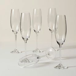 Outlet 🎉 Lenox Tuscany Classics Champagne Flute Set, Buy 4 Get 6 👏