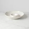 Outlet 🛒 Lenox French Perle White™ Chip and Dip Tray 😍 -lenox Sales Store 847560 w10