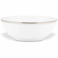 Promo 😉 Kate Spade Library Lane Platinum™ Soup Bowl ✨