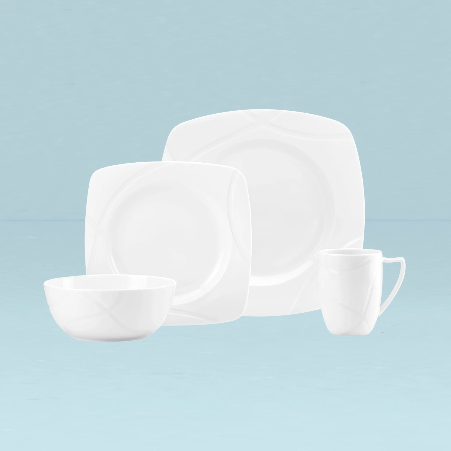 Hot Sale π Lenox Vibeβ’ Square 4-piece Place Setting π 3 Hot Sale π Lenox Vibeβ’ Square 4-piece Place Setting π