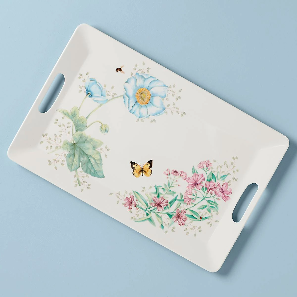 Deals ๐ฏ Lenox Butterfly Meadow Melamine Handled Serving Tray โ๏ธ 3 Deals ๐ฏ Lenox Butterfly Meadow Melamine Handled Serving Tray โ๏ธ