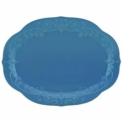 Coupon 💯 Lenox French Perle ™ 16" Oval Serving Platter ❤️ -lenox Sales Store 856163 wHR