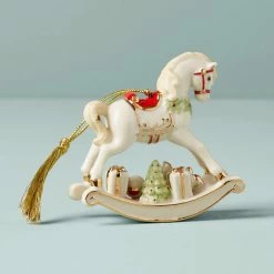 Promo 😉 Lenox Rocking Horse Ornament 🎉 -lenox Sales Store 856289 w11