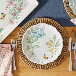 Discount 🛒 Lenox Butterfly Meadow Melamine® 4pc Dinner Plates ✔️ -lenox Sales Store 856373 w1 1249a875 fdbd 4695 a8eb 81cc93622cf9