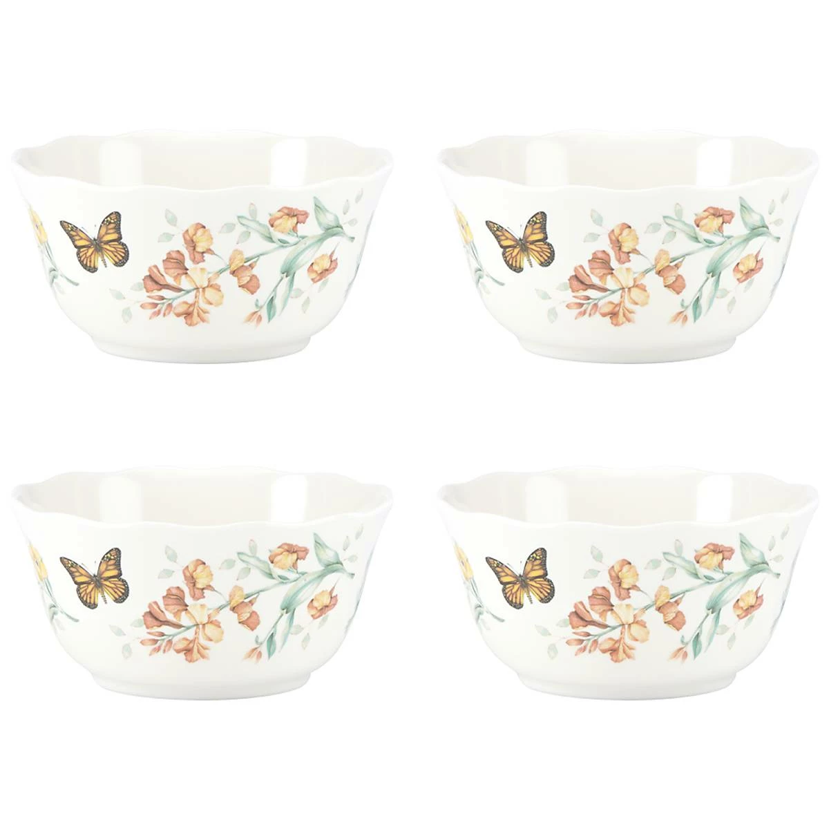 Outlet 🥰 Lenox Butterfly Meadow Melamine 4-Piece Bowl Set ✨ 3 Outlet 🥰 Lenox Butterfly Meadow Melamine 4-Piece Bowl Set ✨