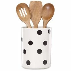 Budget 💯 Kate Spade Deco Dot™ 4-piece Utensil Holder Set ✨