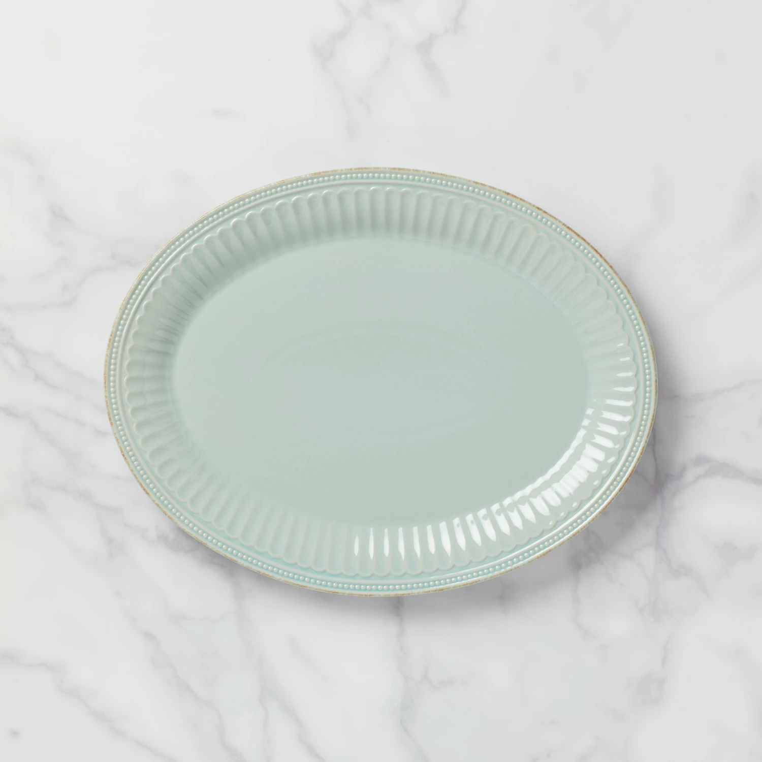 Promo π€© Lenox French Perle Groove β’ 16" Oval Platter π 5 Promo π€© Lenox French Perle Groove β’ 16" Oval Platter π - Image 3